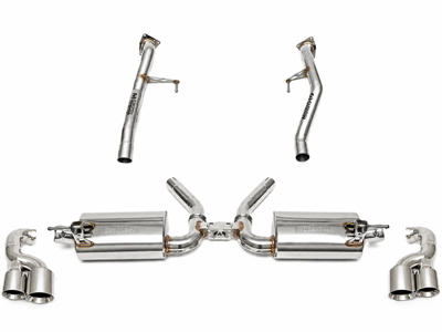 Fabspeed Exhaust Performance Package WITHOUT ECU Upgrade. Porsche 957 S / GTS (2008-2010) - 95511302440, 95511302340, 95511302230, 95511302231, 95511302130, 95511302131 - FS.POR.957V8.MAXP, FS.POR.957V8.CB
